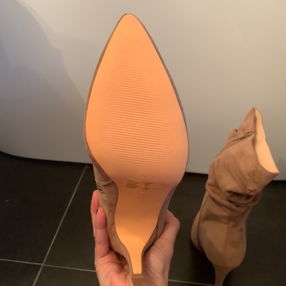 Fashion to Figure faux suede slouch boots - Picture 4 of 7